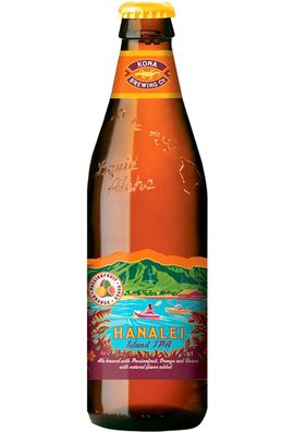 Craftbeer 6 x 0,35L Kona Hanalei Island - Genuss Bier beer
