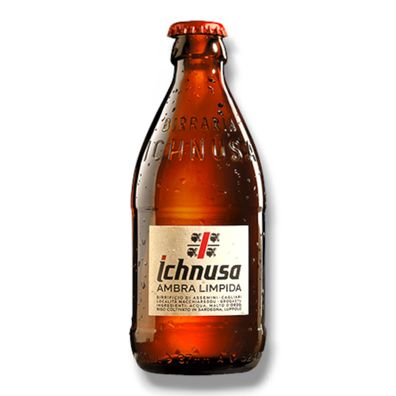 Birra Ichnusa Ambra Limpida 24 x 0,33l Flasche - das neue Kultbier aus Sardinien