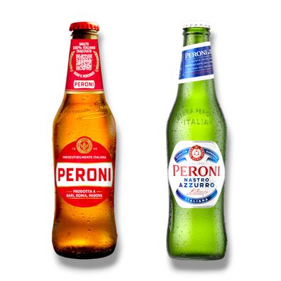 Peroni Mix - Nastro Azzurro & Prodotta a Bari Italiens beliebte Biere 24 x 0,33l