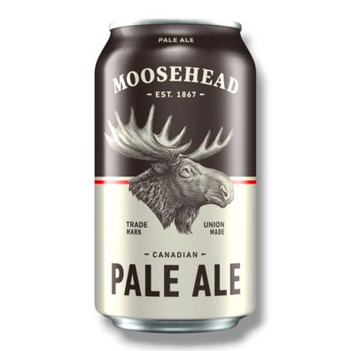 Moosehead Pale Ale Dose 0,35l - Das Pale Ale aus Kanada mit 5% Vol. 12x 0,35l