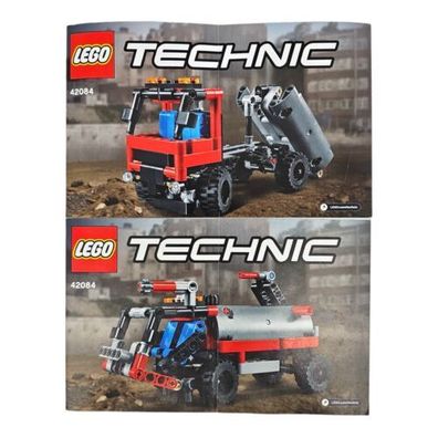 Lego 42084 Technic 2in1 Kipplaster mit Anleitungen in gutem Zustand