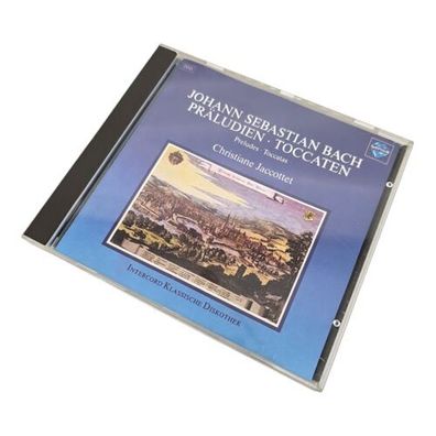 Bach Präludien, Toccaten (23 tracks, 1985, Saphir) (Christiane Jaccottet) [CD]