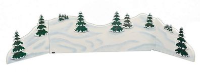 Hubrig Volkskunst 'Winterkinder Winterlandschaft - Diorama 115x24'