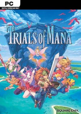 Trials of Mana (PC, 2020, Nur der Steam Key Download Code) Keine DVD, Keine CD