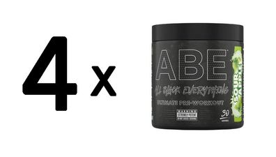 4 x ABE - All Black Everything, Sour Apple - 375g