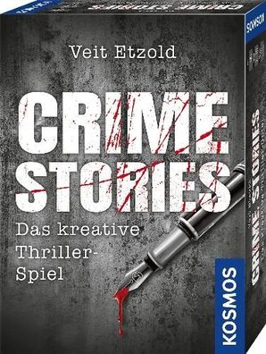 Gesellschaftsspiel Veit Etzold - Crime Stories 180x130x40mm NEU Actionspiel