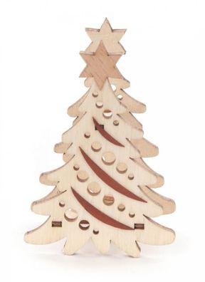 Kerzenaufstecker Weihnachtsbaum BxHxT 45x60x30mm NEU Zubehör Schwibbogenaufsatz