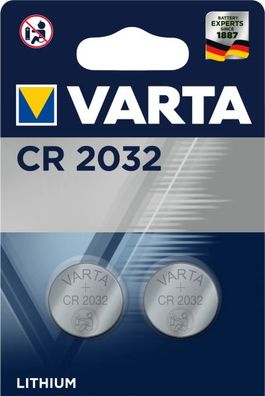 VARTA Knopfzelle CR2032 Electronics 2er