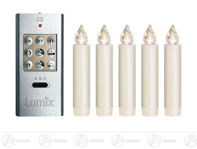 LUMIX Classic MINI S, -Superlight Basis 5 Kerzen, 1 Fernbedienung inkl. Batterien