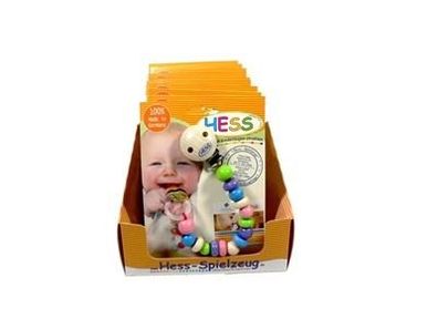 Babyspielzeug Display mit 10 Schnullerketten BxLxH 35x20x210mm NEU Babyschnuller