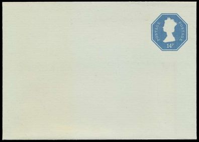 Grossbritanien Nr U 63C Ungebraucht Kartenbrief X94D1E6