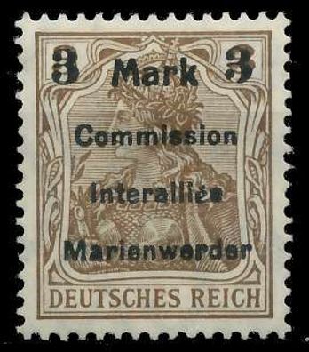 Marienwerder Nr 24AIb ungebraucht gepr. X49A8E2