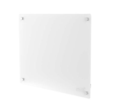 Mill Glass WiFi Flächenheizung 400W, Weiß
