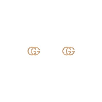 Gucci – YBD702801001 – GG Running-Ohrringe aus 18-karätigem Roségold