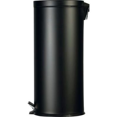 Treteimer Metall, schwarz, 30 Liter