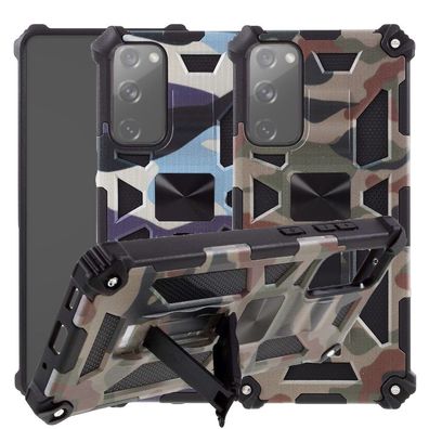 Outdoor Hülle für Samsung Galaxy S20 FE Camouflage Shockproof Schutz Armor Cover