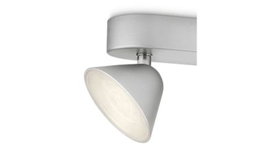 Philips myLiving Spot – Spot-Licht (Innen, gebürstet, LED, Farbe Weiß, Schlafzimme...