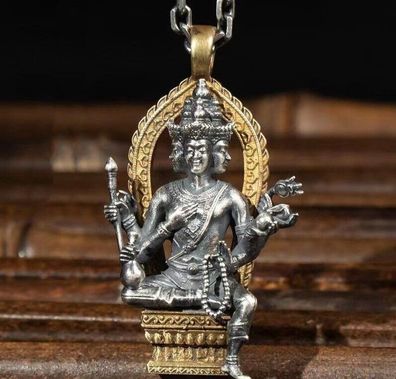 Buddha Anhänger, Buddhismus, Buddha Schmuck, Religioser Schmuck 02245