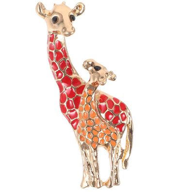 Giraffen Brosche/ multicolore Giraffen Brosche/ Tier Schmuck/ Tier Brosche GB02245