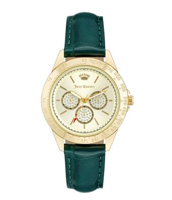 Juicy Couture Uhr JC/1220GPGN Damen Armbanduhr Gold
