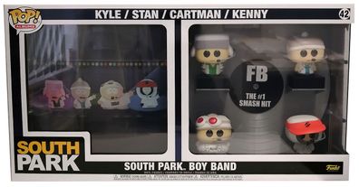 Funko Pop! Albums 42 South Park Boy Band mit Kyle, Stan, Cartman und Kenny Vinyl