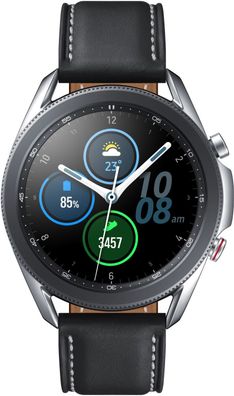 Samsung Galaxy Watch 3 45mm WiFi Mystic Silver - Sehr Guter Zustand SM-R840
