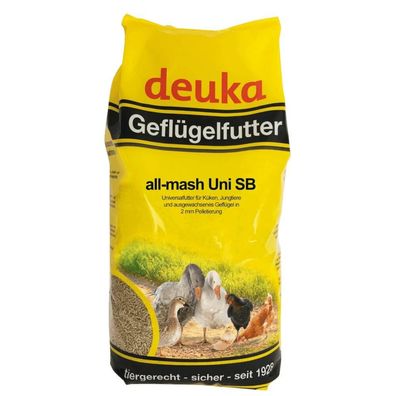 Deuka All-Mash Uni SB 5 kg Universalfutter Kükenfutter Geflügelfutter