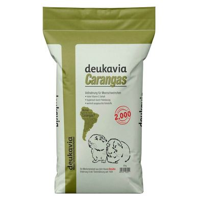 Deukavia Carangas Meerschweinchenfutter 20 kg mit Vitamin C Vollnahrung
