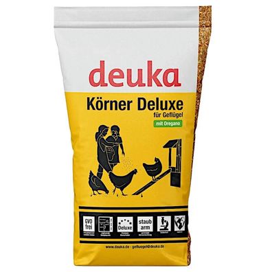 Deuka Körner Deluxe Geflügel Körnerfutter 15 kg Grundfutter Hühnerfutter