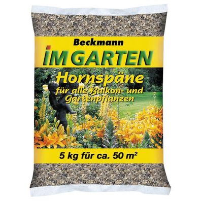 Beckmann Hornspäne N 14 Langzeitdünger Gartendünger Pflanzendünger