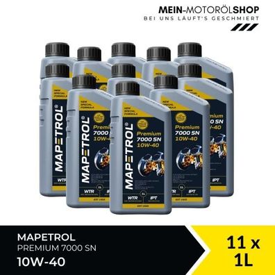 Mapetrol Premium 7000 SN 10W-40 11x1 Liter