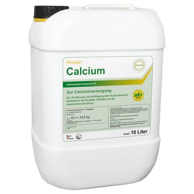 Beckmann PROFI Provita Calcium 10 l Pflanzendünger Kulturendünger