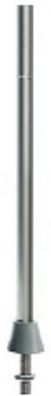 Sommerfeldt 500 H0 NL H-Profil-Mast aus Neusilber ohne Ausleger (VE=5) - OVP NEU