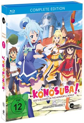 KonoSuba - Staffel 1 - Gesamtausgabe - Blu-Ray - NEU