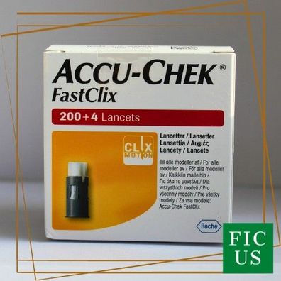 Accu-Chek FastClix 200 + 4 Lanzetten - Diabetes Blutzuckerset/ NEU/ Sofort-Kauf
