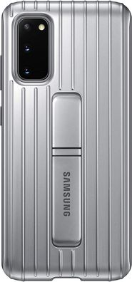 Samsung Protective Standing Cover Schutzhülle Samsung Galaxy S20 Handyhülle silber