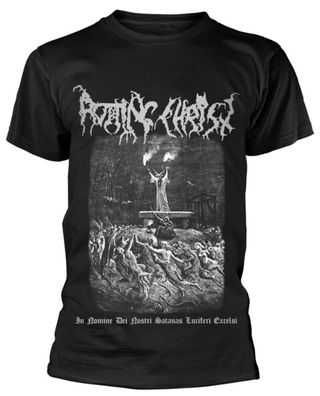 Rotting Christ ´In Nomine Dei Nostri´ T-Shirt schwarz Neu-New