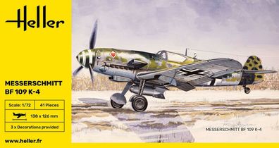 Heller 1:72 80229 Messerschmitt Bf 109 K-4