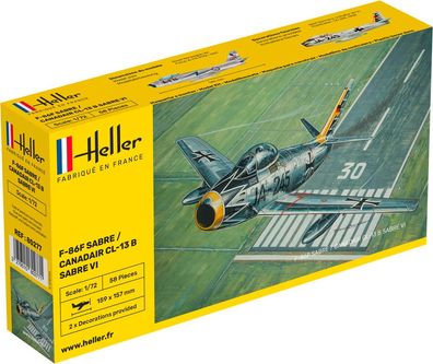 Heller 1:72 80277 F-86F SABRE / Canadair CL-13 B Sabre VI - NEU