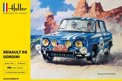 Heller 1:24 80700 Renault R8 Gordini