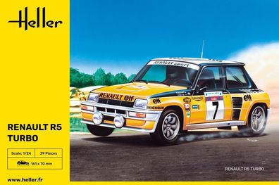 Heller 1:24 80717 Renault R5 Turbo