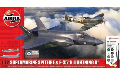 Airfix 1:72 A50190 'Then and Now' Spitfire Mk. Vc & F-35B Lightning II - NEU