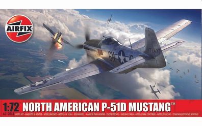 Airfix 1:72 A01004B North American P-51D Mustang - NEU