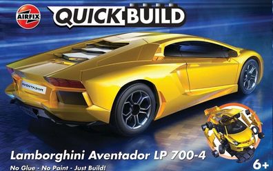 Airfix J6026 Quickbuild Lamborghini Aventador - Yellow - NEU