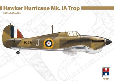 Hobby 2000 1:48 H2K48014 Hawker Hurricane Mk. IA Trop