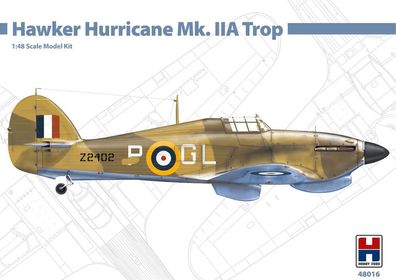 Hobby 2000 1:48 H2K48016 Hawker Hurricane Mk. IIA Trop