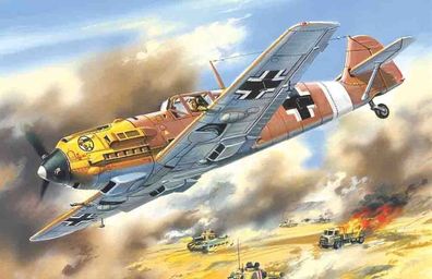 ICM 1:72 72133 Messerschmitt BF 109E-7/ Trop WWII