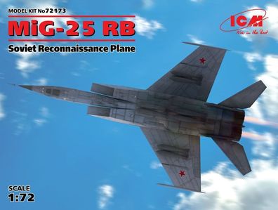 ICM 1:72 72173 MiG-25 RB, oviet Reconnaissance Plane