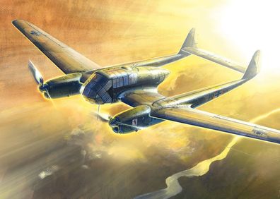 ICM 1:72 72291 FW 189A-1 WWII German Reconnaissance Plane