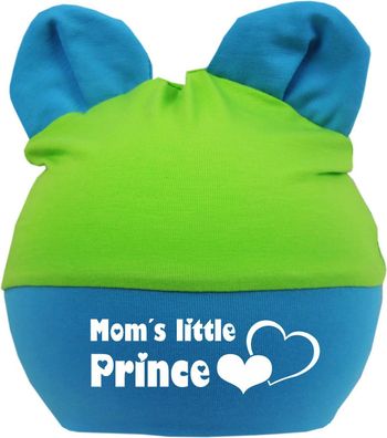 Baby und Kinder Ohren Mütze Multicolor mit Moms little Prince